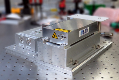 With the LZH laser, the VOILA instrument will search for water on the Moon.