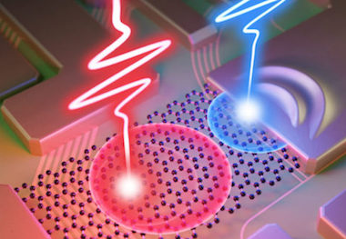 Real and virtual current: laser contol