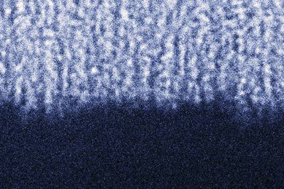 SEM image of the “spongy” solar cell.