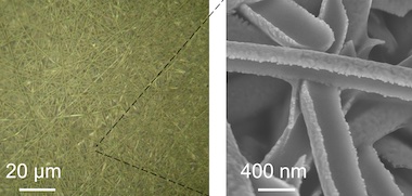 Gold standard: nanomesh at different zoom levels