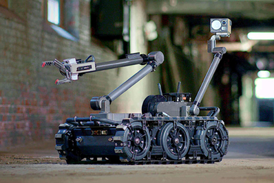 Centaur unmanned ground vehicle robot.
