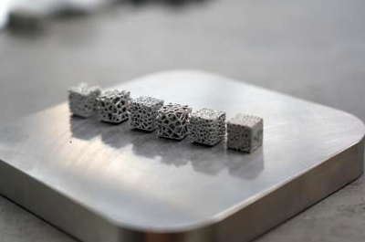 Lattice structures help make implants resilient and durable.