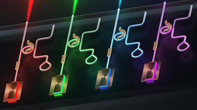 Integrated laser platform created by the Lipson Nanophotonics Group.