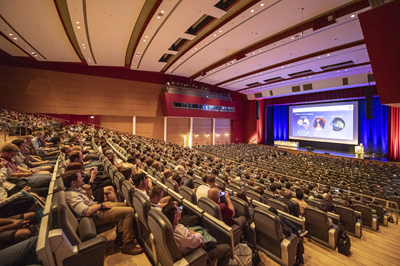 Five conferences with more than 3,600 lectures and posters.
