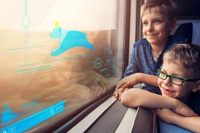 Holographic displays with H&uuml;bner