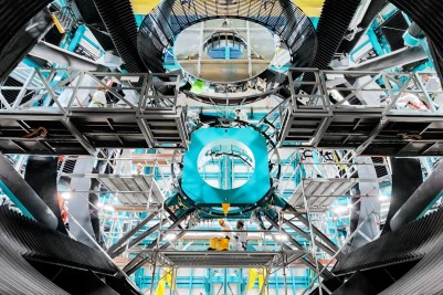  The 3.5 m secondary mirror was installed onto the Simonyi Survey Telescope.