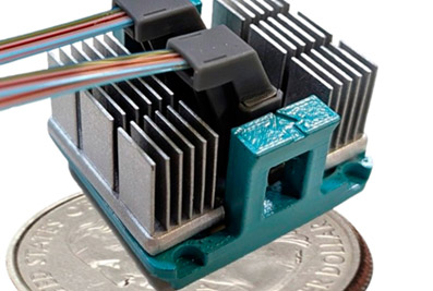 The PicoJool Terapod is a VCSEL-based parallel optical link.