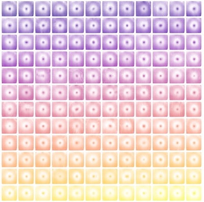 Thick and thin: retina maps