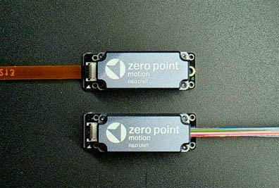 Zero Point Motion’s inertial sensors.