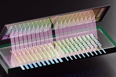 New 3D photonic chip module.