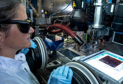 New production methods for perovskite solar cells.