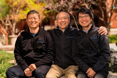 NEye Systems co-founders.