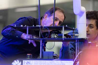 Dimitris Pados, principal investigator and director of the CA-AI.