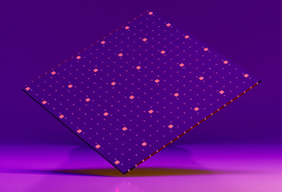 On Display: the integration of GaN microLED tech and organic photodetectors.