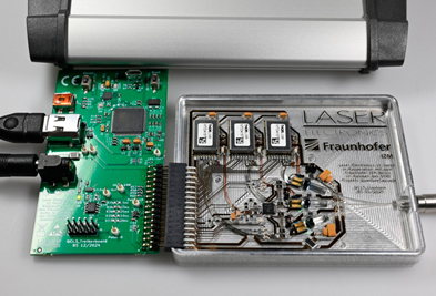 Demonstration unit created in the QuantumCascade project. 