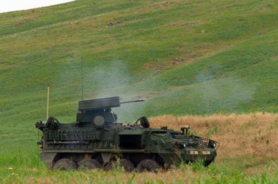 Countering aerial threats: a live-fire exercise at Fort Sill.