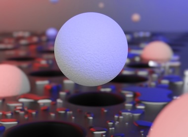 Enter the void: nanoplastics in nanoscale holes