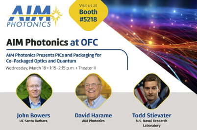 AIM Photonics at OFC 2026.