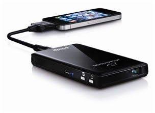 iPhone projector