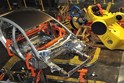 Lasers on the assembly line