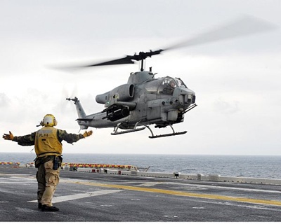 AH-1Z Cobra helicopter