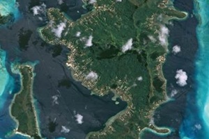 Bora Bora island: as captured by e2v sensor