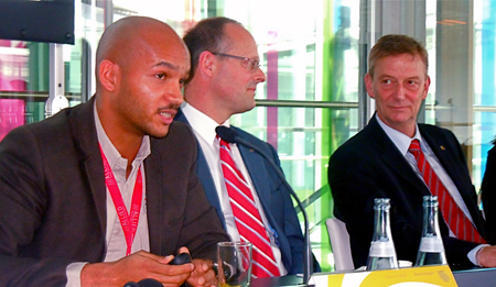 Baroan, Munkelt, and Walter reviewed the first quarter century of the Vision show.