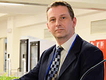 Ronan Burgess, of the EC's Photonics Unit.