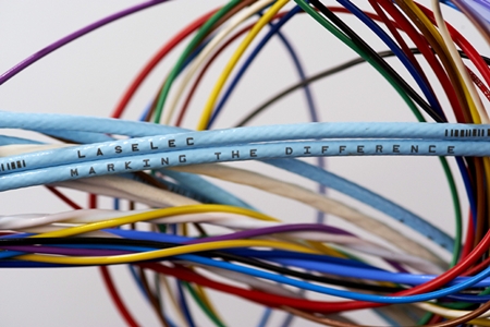 Top marks: Laselec has developed a marking method based on laser-marking.