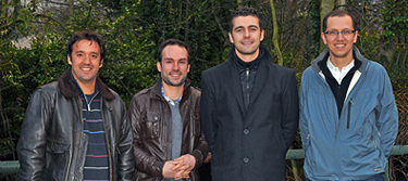 Four bright minds: Mind4Energy's team.