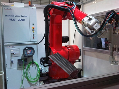 IPG fiber laser system
