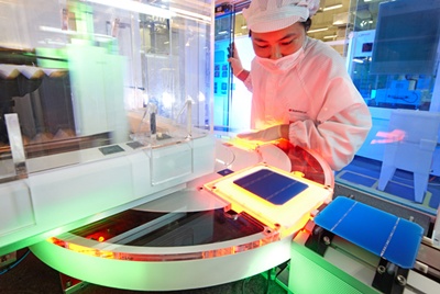 Suntech PV cell fabrication