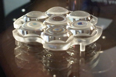 Precision optics for solid-state lighting