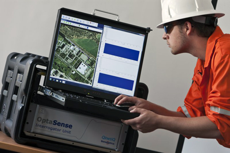 Senses working overtime: The OptaSense DAS system. 