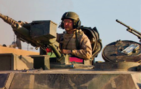 Reducing vulnerability: LaserScan system should improve military protection.