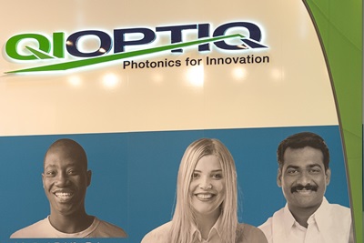 Qioptiq booth at Laser 2013 trade show