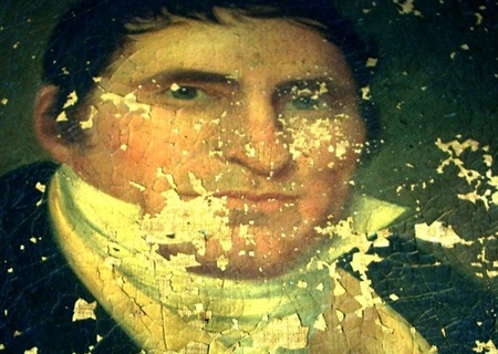 Holographic monitoring of deterioration of works of art.