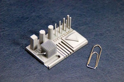 Printing metal parts with selective laser sintering