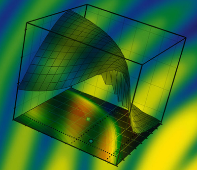 Fluorophore technique converts 2D data into 3D images.