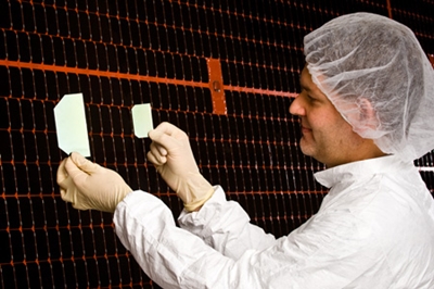 Multi-junction solar cells for space