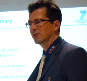 Tim Westphäling of IPG Laser, Germany.