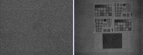 CCD vs black silicon sensor