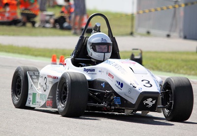 Taking the checkered flag