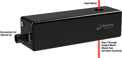 Ophir's non-contact industrial beam monitoring system.