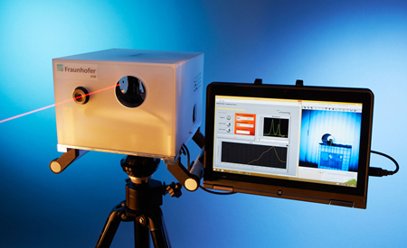 Laser-based system measures escaping biogas without contact.