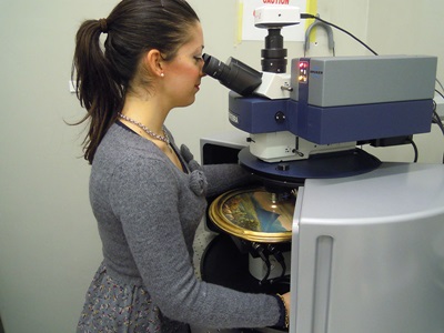 Depth-profiling layers of paint