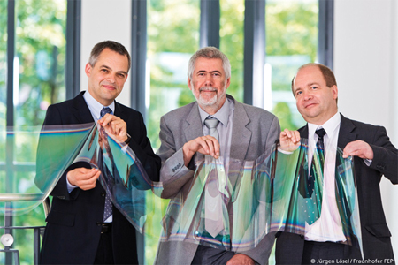 Flexible approach: Nicolas Schiller, Volker Kirchhoff and Uwe Vogel.