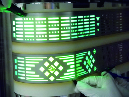 Development of OLED-based microdisplays will benefit.