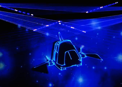 Set for take off: Laserworld group covers all areas of laser-show production.