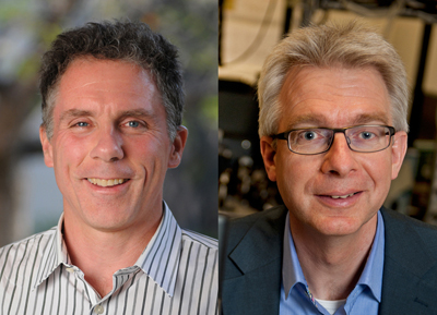 Springer Winners: Harry Atwater (left) and Albert Polman.